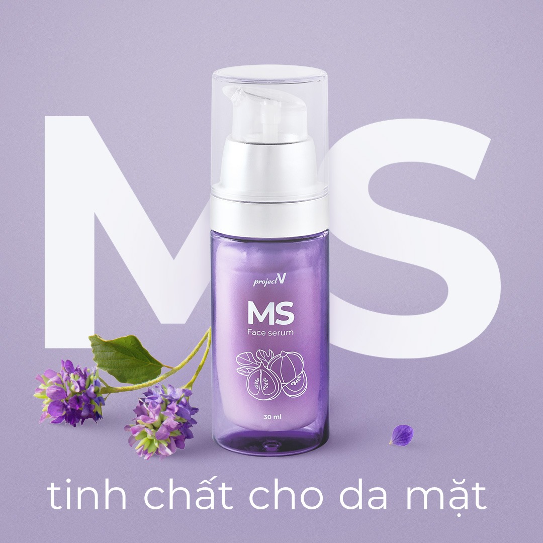 [VOUCHER 400K] Serum cho Da Mặt MS Beauty Hit - PROJECT V - Tăng sự trẻ hoá, 30ml - Xuất xứ Pháp, Hàng Chính Hãng