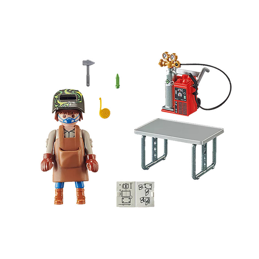 Đồ chơi mô hình Playmobil - Nhân vật Thợ hàn