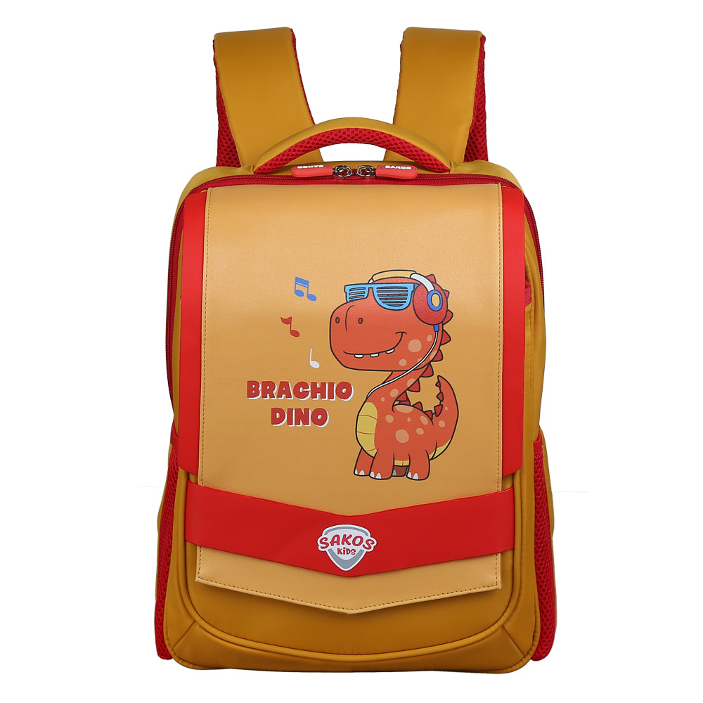 Balo Học Sinh Thời Trang SAKOS KID GENIUS - Họa Tiết Dễ Thương, Siêu Nhẹ, Chống Gù, Bảo Vệ Đôi Vai Và Cột Sống Của Trẻ - Hàng chính hãng