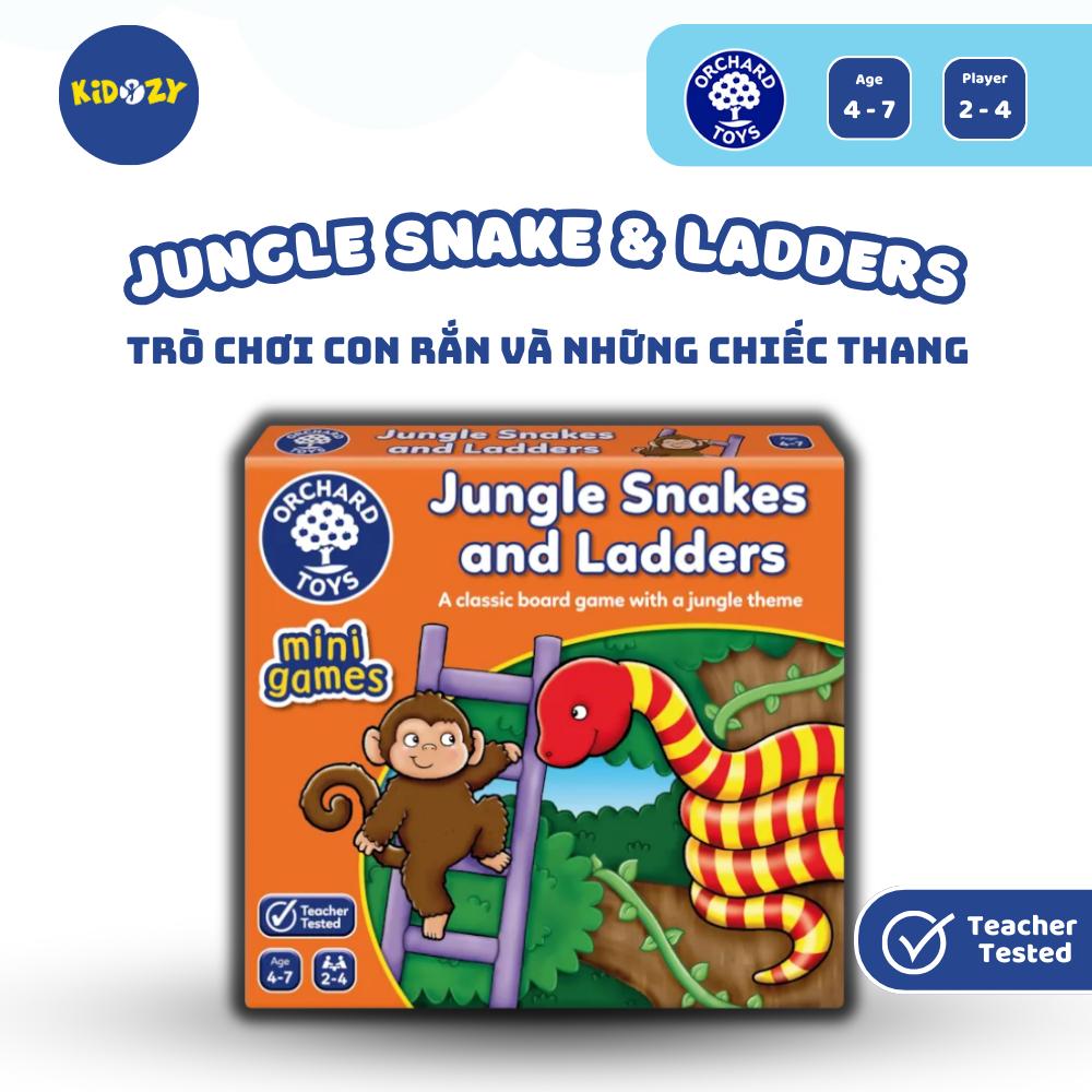 Trò chơi Jungle Snakes &amp; Ladders Mini Game giúp trẻ phát triển kỹ năng đếm và khả năng quan sát