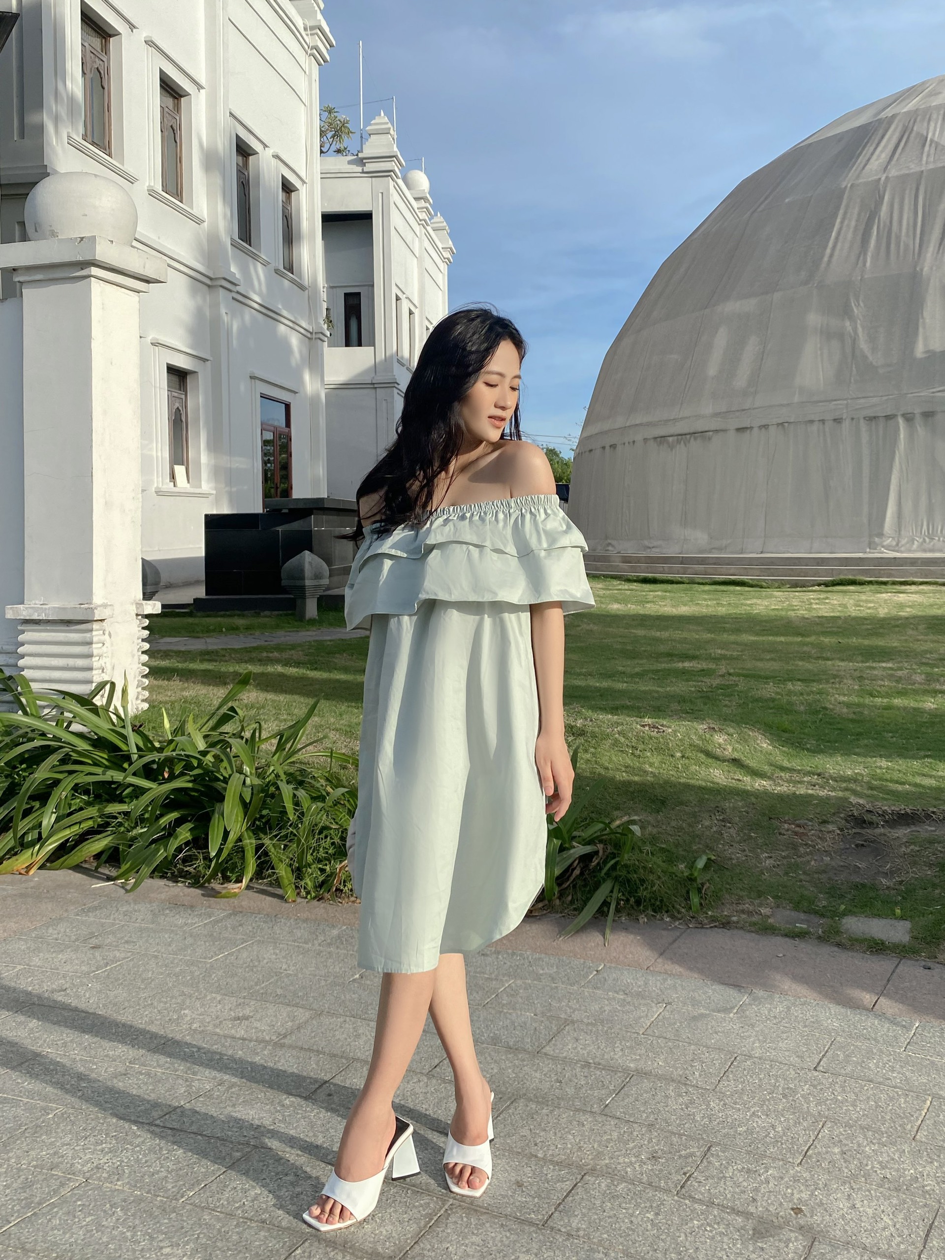 YU CHERRY | Đầm Layered Ruffle Dress YD153