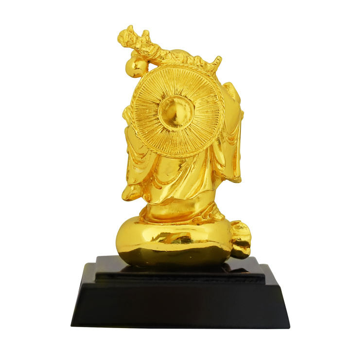 Tượng Đức Phật Di Lặc đứng mạ vàng  - Quà tặng cho bạn bè, đối tác, người thân, những người thích về phật pháp.