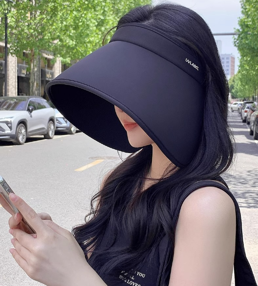 Mũ rộng vành chống nắng chống tia UV mái vòm cao cấp mới, nón nữ đi nắng đi biển thời trang