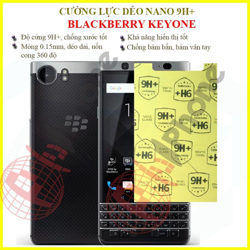 Dán cường lực dẻo nano  dành cho Blackberry Keyone