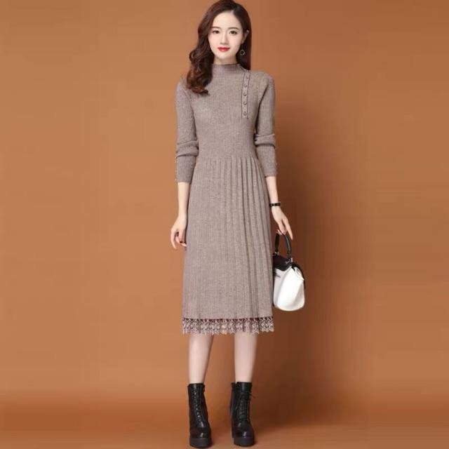 Váy/đầm len Cao cấp Quảng Châu VLR22