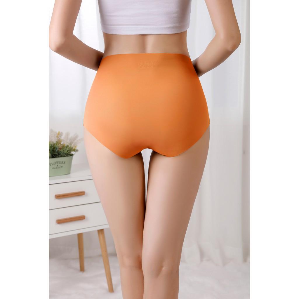 Quần Lót Đúc Su Cạp Cao Không Viền Bóp Eo Kháng Khuẩn QL04