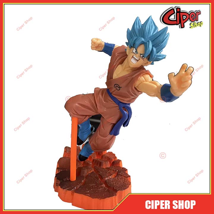 Mô hình Songoku Blue chiến đấu - Mô hình Dragon Ball - Figure Goku Blue