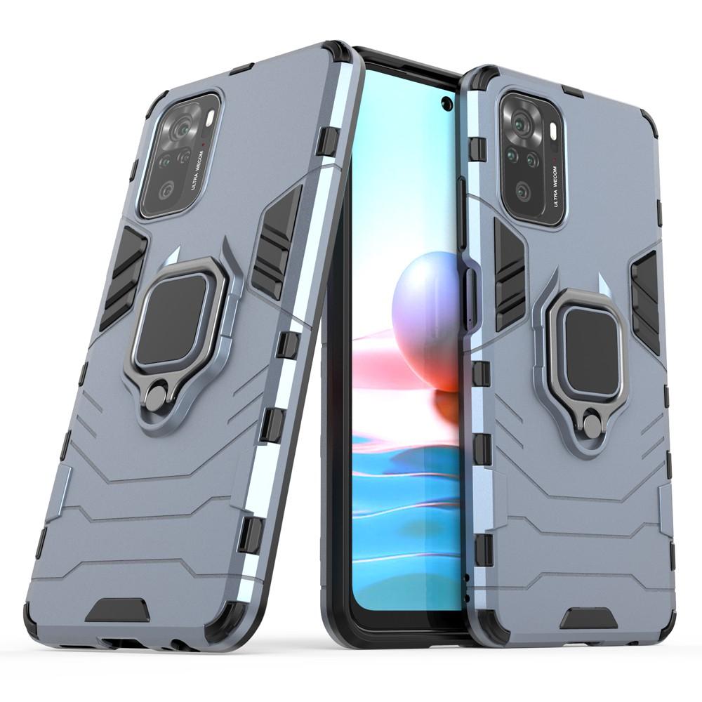 Ốp lưng cho Xiaomi Redmi Note 9 9S 10 10S Pro Max iron man chống sốc kèm nhẫn xoay chống xem video bảo vệ camera