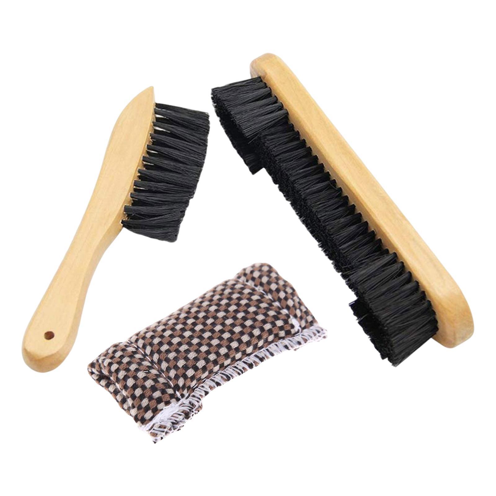 Set of 3 Pool Billiard Table Cloth Brush Kit Billiard Accessories Cleaning Tools