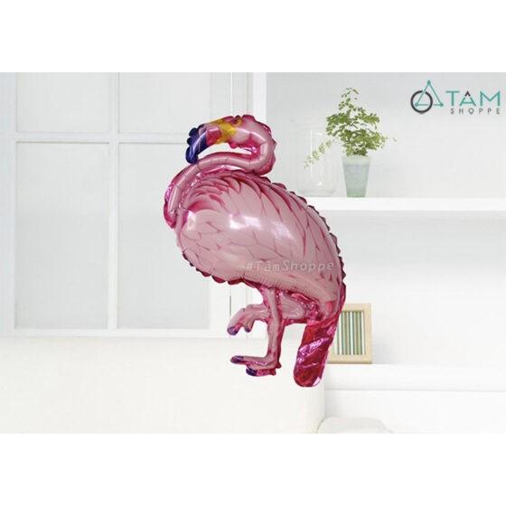 SET 5 Bong bóng trang trí hình chim hồng hạc