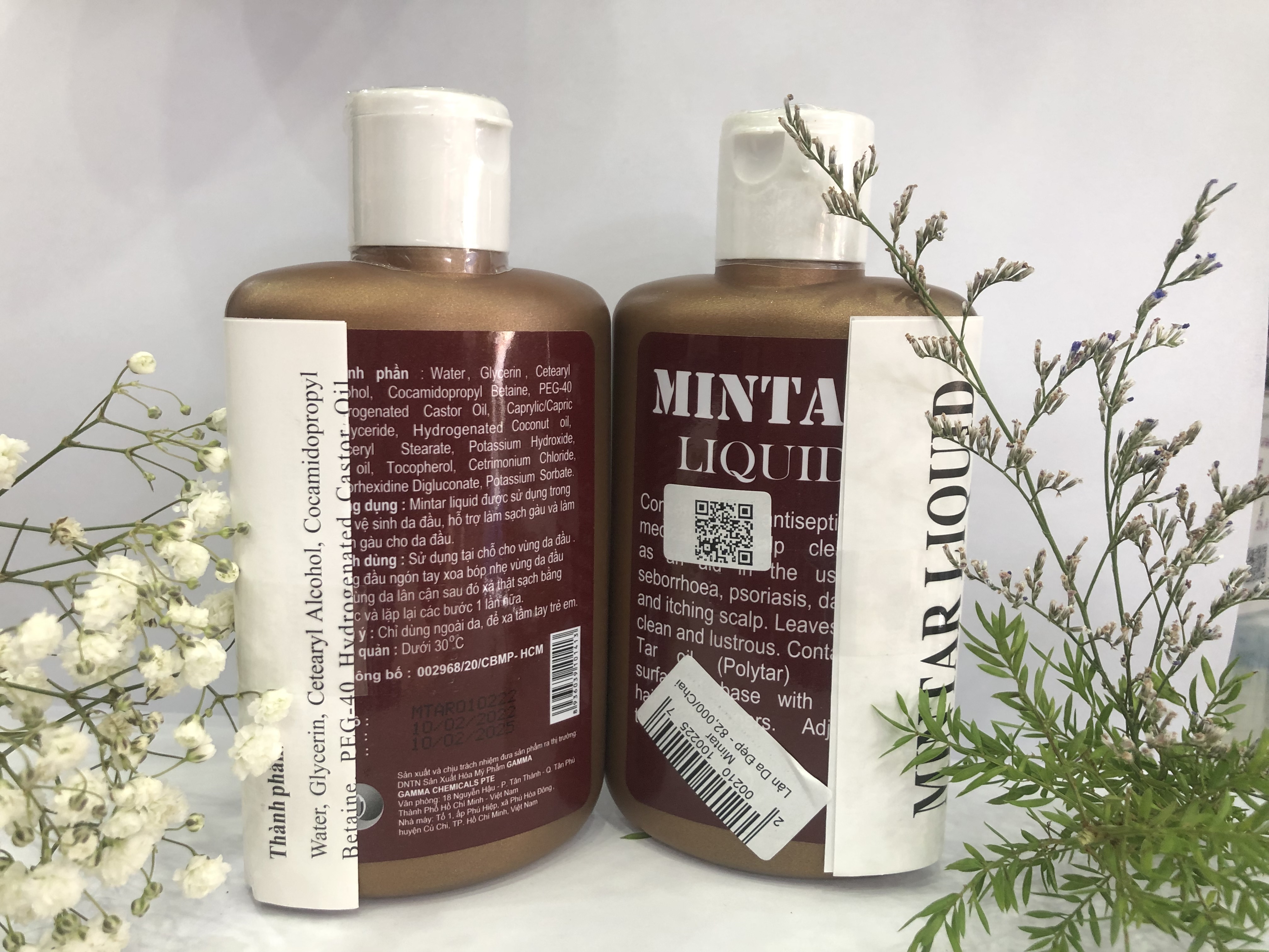 MINTAR LIQUID - Dầu gội nấm