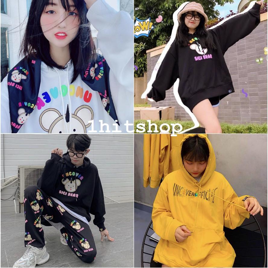 Áo Hoodie UNCOVER Unisex Nam Nữ