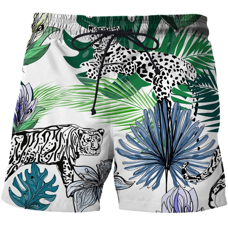 Quần Short Nam Họa Tiết Hổ Quần Short 3D In Hình Mùa Hè Quần Short Đi Biển Thời Trang Nữ Mới Nhanh Khô Áo Bên Ngoài quần Short