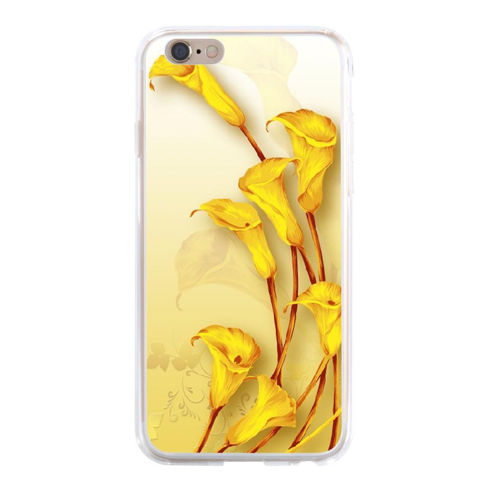Ốp lưng hình hoa Calla Lily dành cho IPhone 5-5s-5se-6-6s-6 plus-6s plus-7-7 plus-8-8Plus