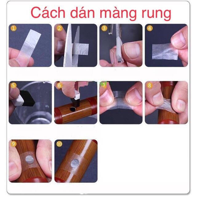 Sáo dizi không khớp tone đô, la, sol (tặng full phụ kiện)