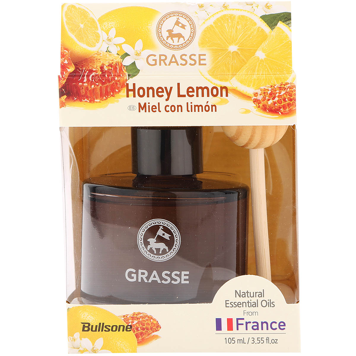 Nước Hoa Ô Tô Cao Cấp Bullsone Grasse Diffuser Grapefruit & Peony