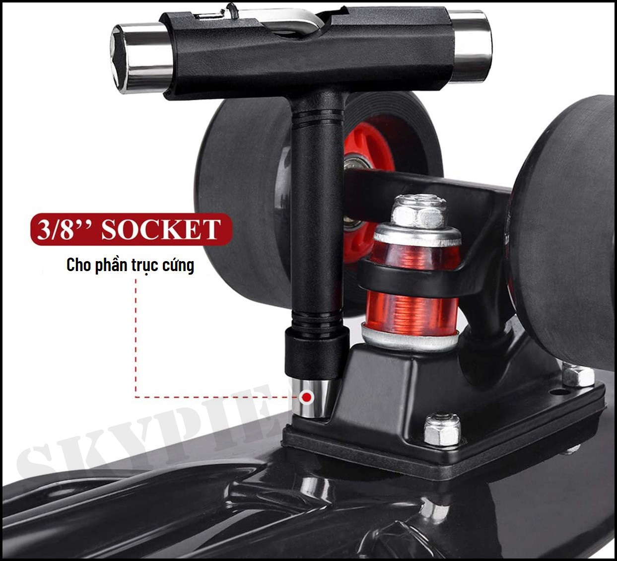 Dụng Cụ Tháo Lắp Ván Trượt - Cờ lê - Tools T- Đầu tháo lắp đa dạng - sử dụng cho mọi loại ván trượt