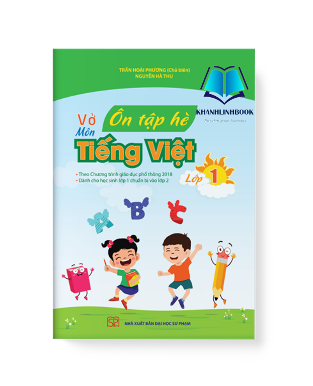 Sách - Combo Vở Ôn tập hè môn Tiếng việt + Toán lớp 1