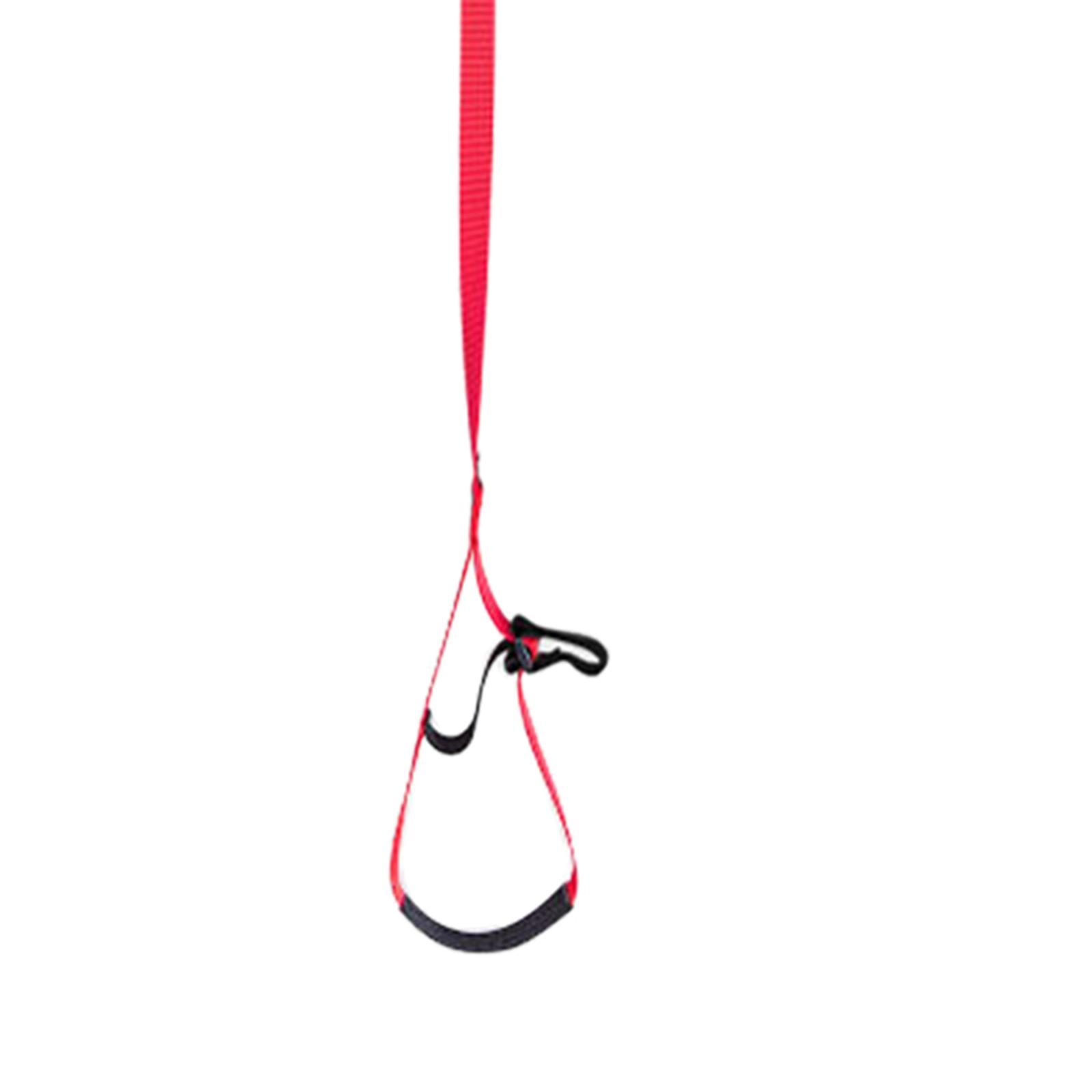 Climbing Foot Ascender Riser 80-130cm Adjustable Caving Foot  Loop Strap