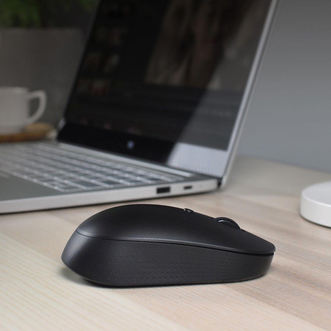 Ban Đầu Không Dây Xiaomi Mi 2.4GHz Bluetooth Chế Độ Kép Chuột Im Lặng Phiên Bản Trò Chơi Máy Tính Văn Phòng Phù Hợp Cho Máy Tính Và Laptop