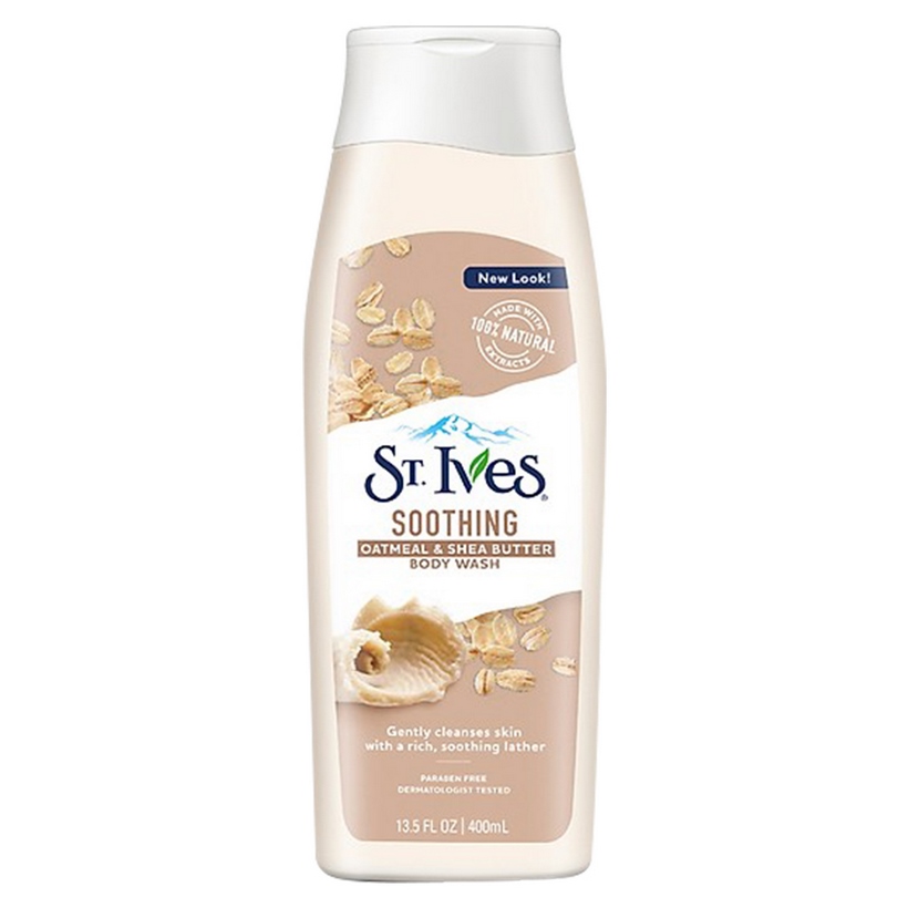 Bộ 2 Sữa tắm St.Ives Yến Mạch và Bơ 400ml