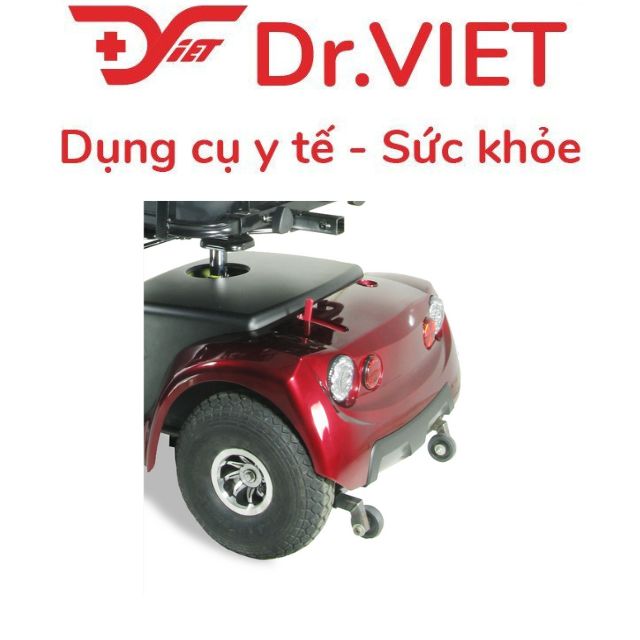 XE LĂN ĐIỆN POWER(M4P) cao cấp - chính hãng EUROCARE - Công nghệ Châu Âu - Tốc độ 10 km/h - dành cho người lớn tuổi và người bị chấn thương
