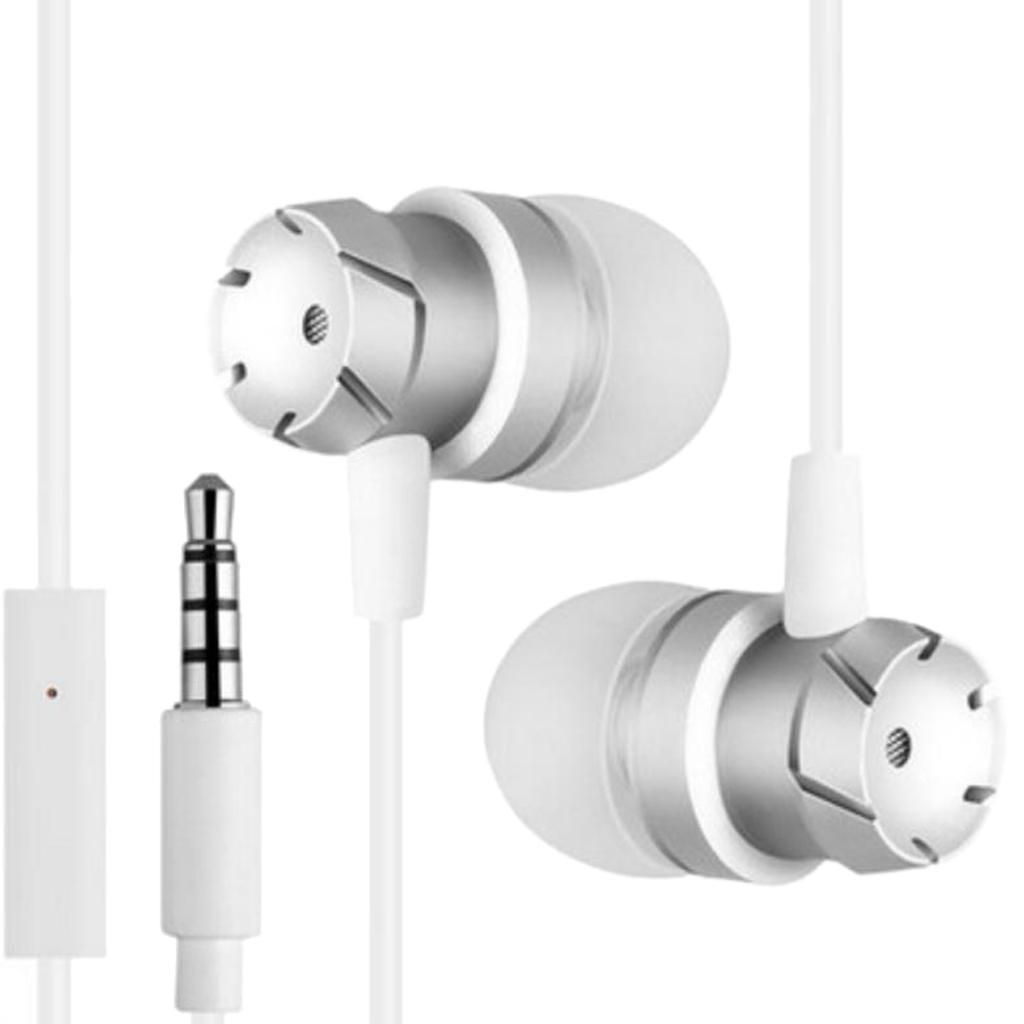 3.5mm Music In-ear Stereo Headphones Headset With Mic