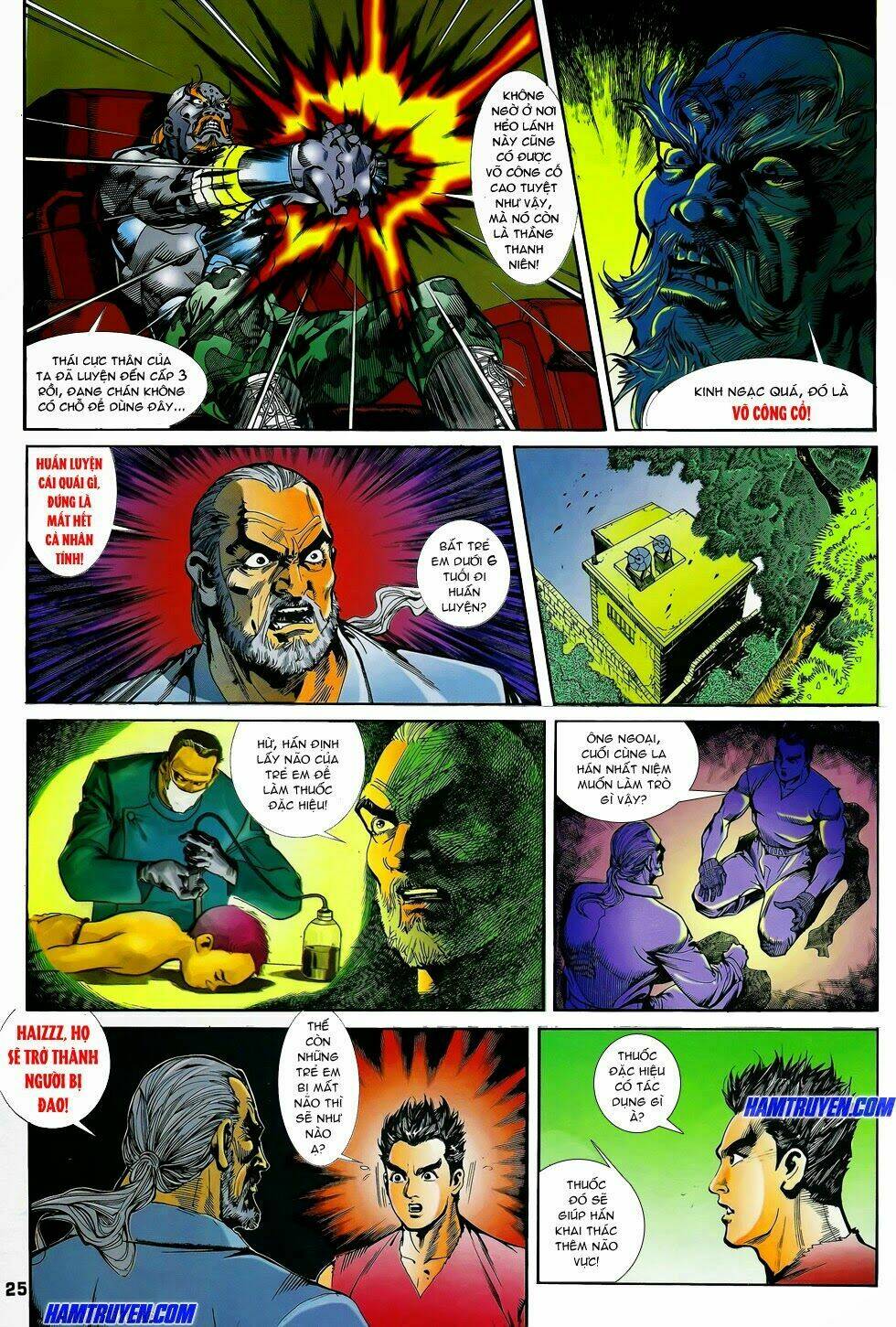 long hổ ngũ thế chapter 2 23