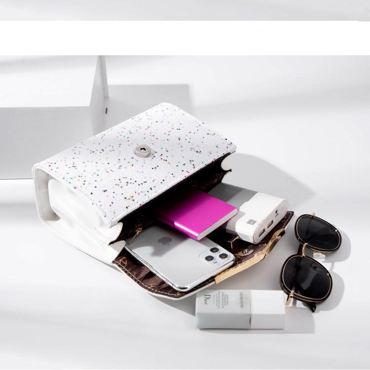 Túi Đeo Chéo T19 Mẫu Mới Khóa Trái Tim- Đen