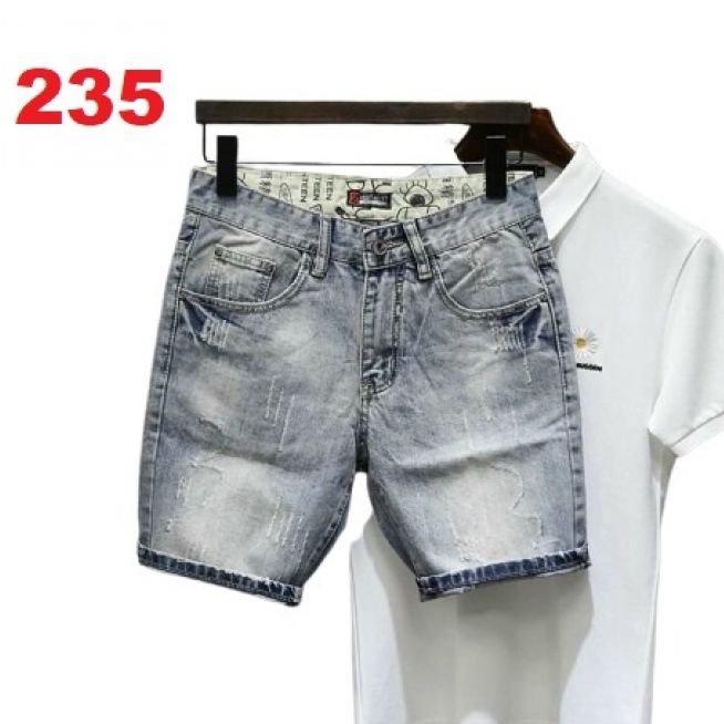 Quần short jean chất bò co giãn- quần lửng nam nhiều mẫu thời trang TINA ms232