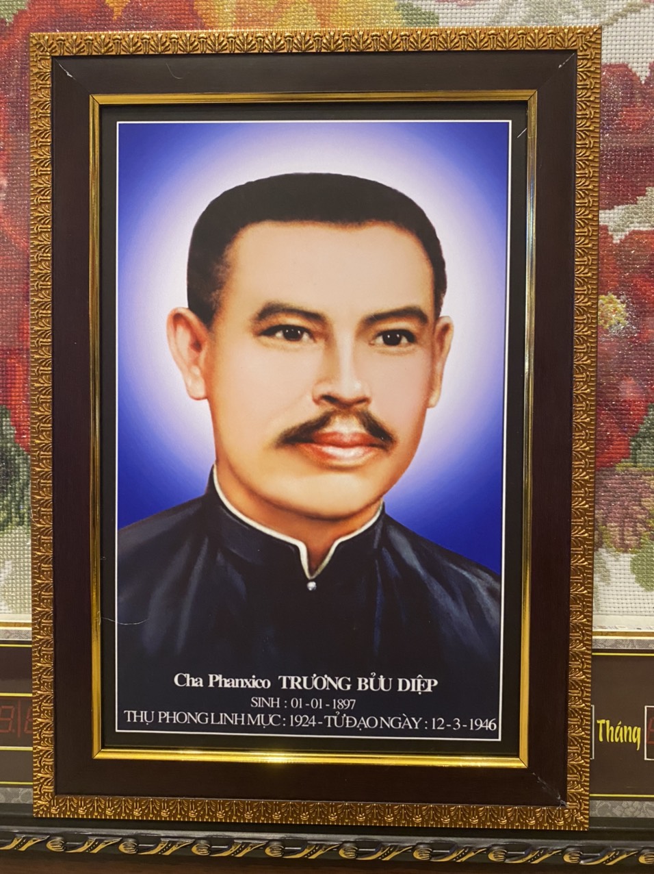 Tranh ảnh Cha Phanxico Trương Bửu Diệp