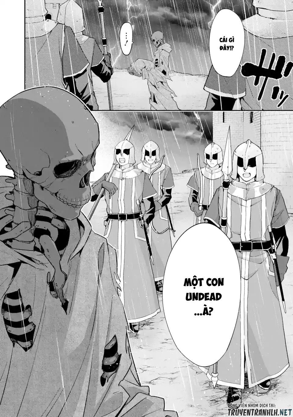 tôi, hiền nhân bị xử tử hình, đã được tái sinh lại thành một lich, và chiến tranh xâm lược bắt đầu chapter 1 34