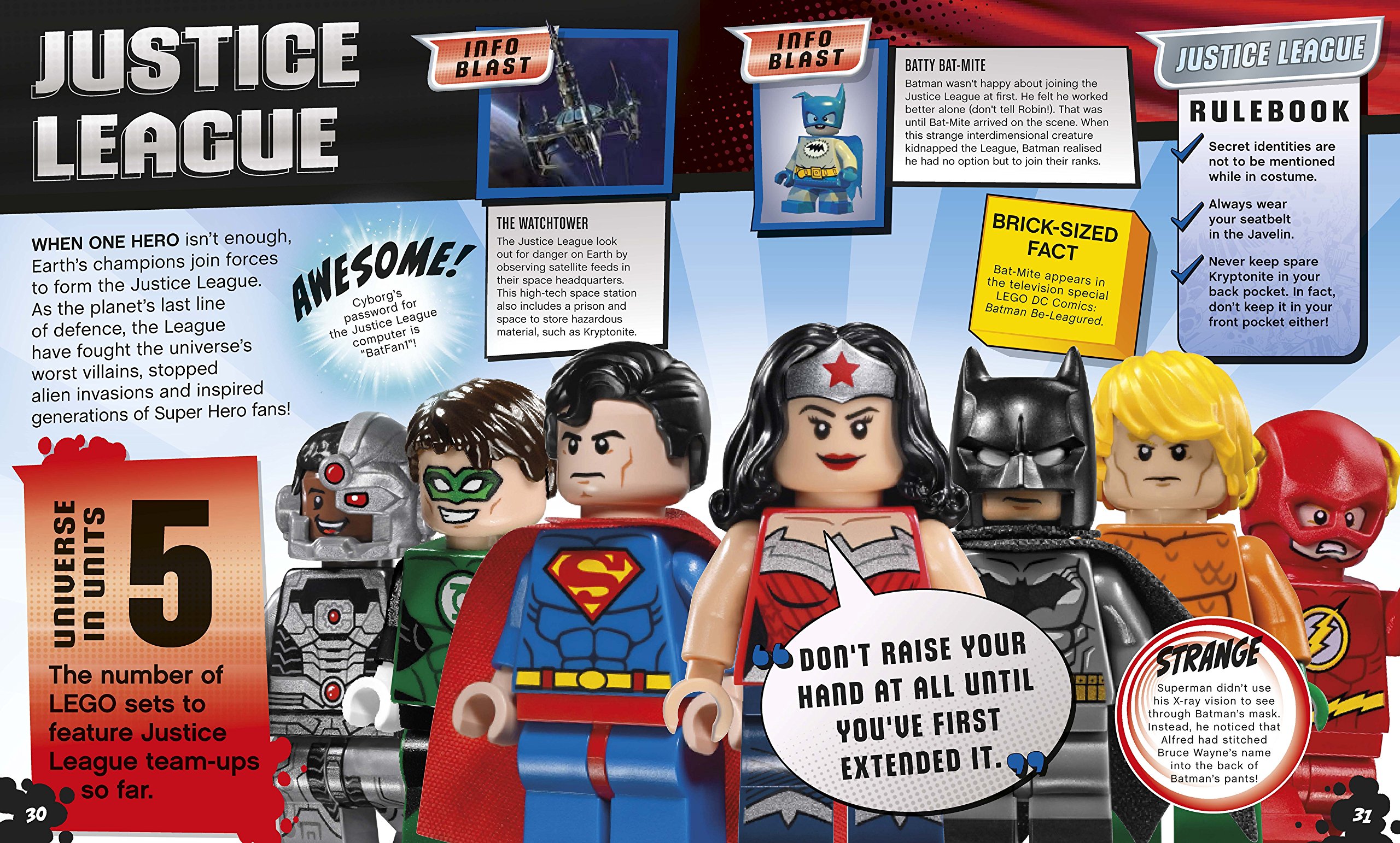 Lego DC Comics Super Heroes The Awesome Guide