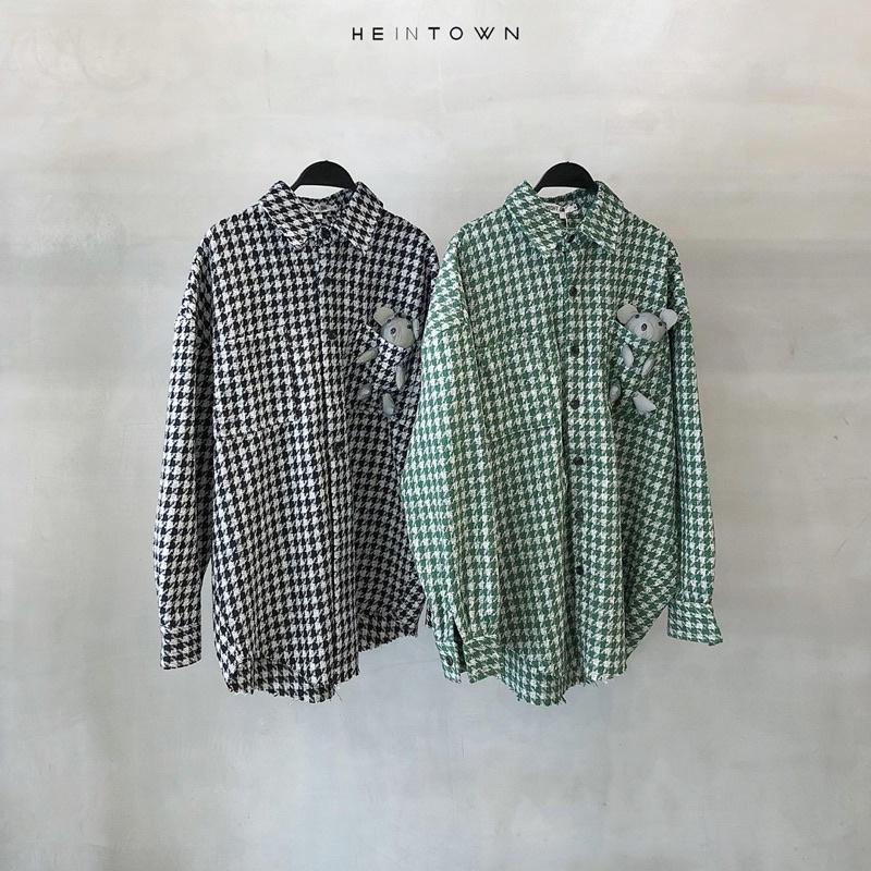 vải dạ tweed siêu đẹp may váy, bô, vest sang chảnh