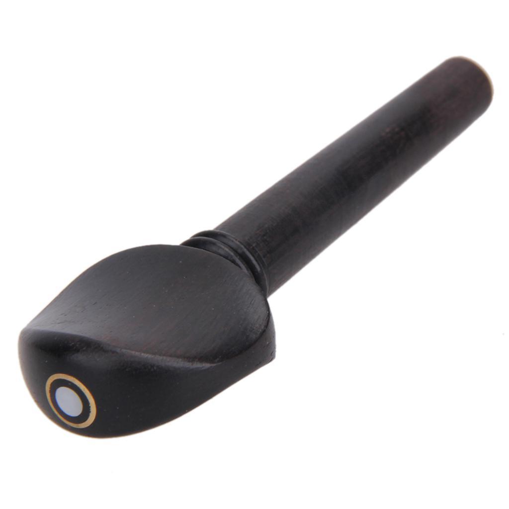 1 Set Fiddle Violin Bridge Tuning Peg Endpin for 4/4 Full Size Violin Replacement Parts