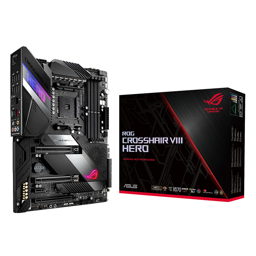 Bo Mạch Chủ Mainboard ASUS ROG CROSSHAIR VIII HERO - Hàng Chính Hãng