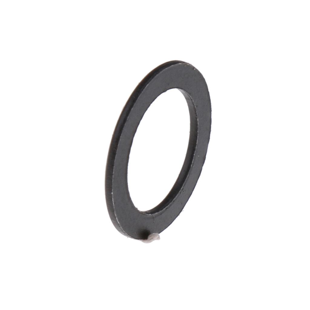 10pcs Black Skateboard Truck Axle Speed Washer Speed Ring Longboard Hardware