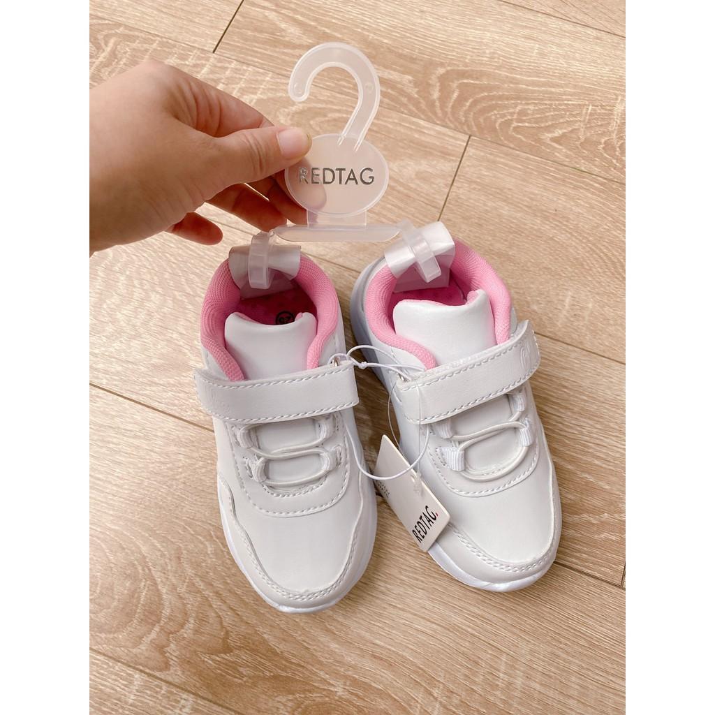 Giày RedTag xuất khẩu cho bé gái siêu nhẹ size 25-30 - giày thể thao trắng cho bé - giày bé gái - giày sneaker bé gái