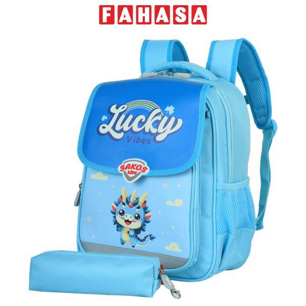 Ba Lô Học Sinh Kid Conezo Kèm Bóp Viết - Sakos SBO021LDNG00 - Lucky Dragon