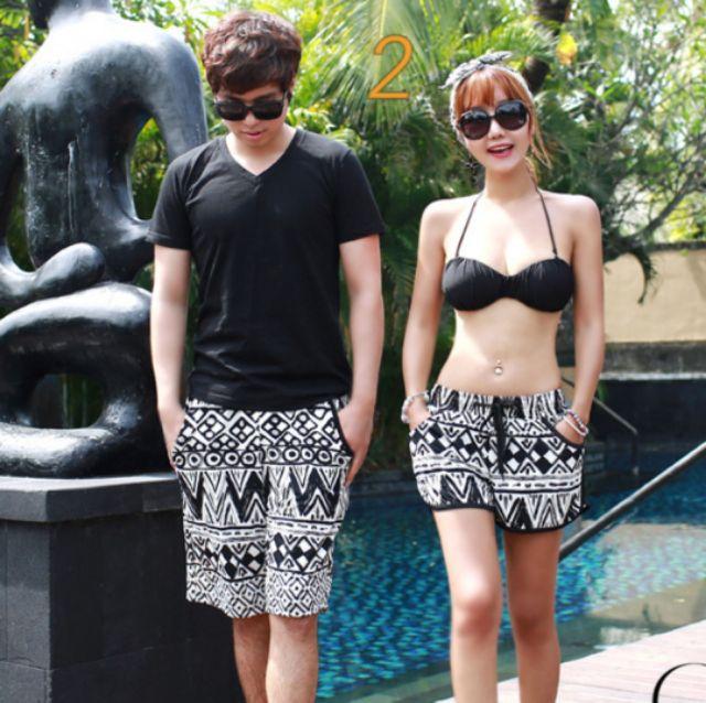 Quần đôi đi biển, bikini