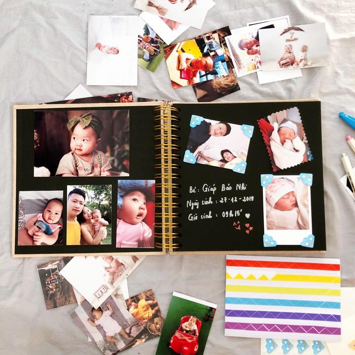 Album dán ảnh nhiều kích cỡ, Scrapbook