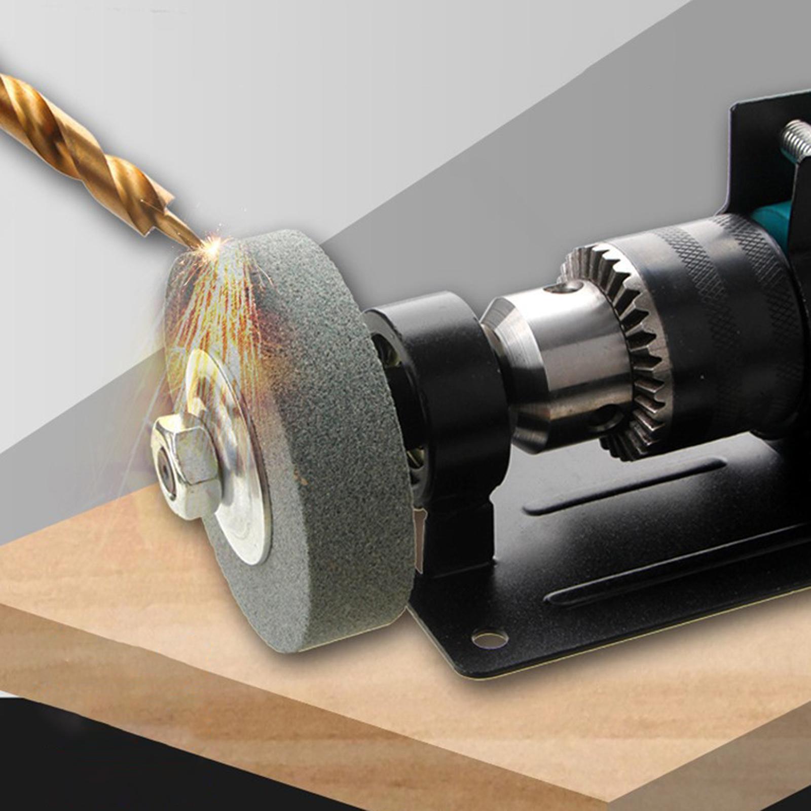 7 Pieces 10mm Electric Drill Cutting Seat Conversion Variable for Grinder