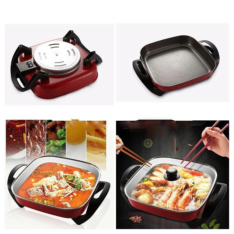 Nồi lẩu điện đa năng CM32 - giao mầu ngẫu nhiên - Hàng nhập khẩu