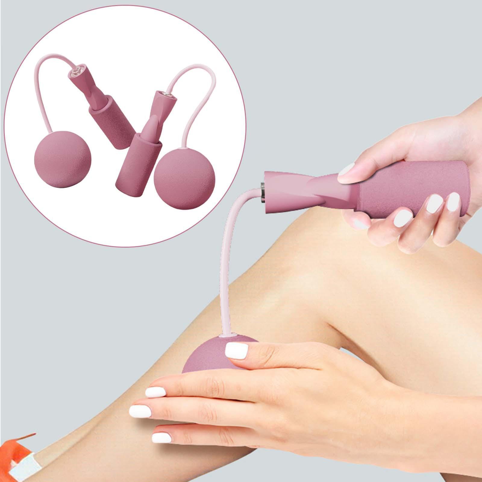 2 Pair Cordless Jumping Ropes Fitness Weighted Jump Ropes