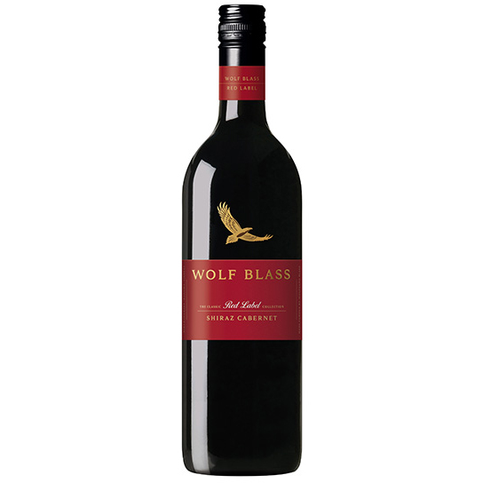 [Made in Australia] Rượu vang đỏ Úc Wolf Blass Red Label Shiraz Cabernet 750ml 13,5% - 14,5% - Không hộp