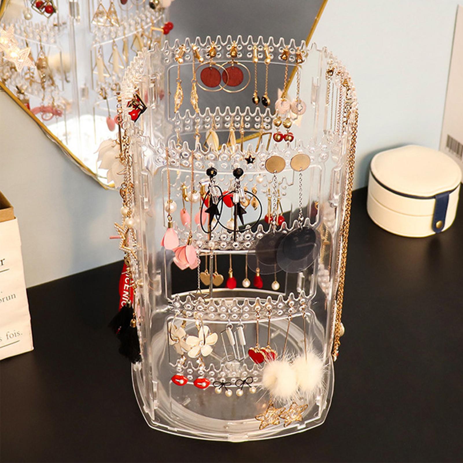 Giá đỡ bông tai xoay 360 °