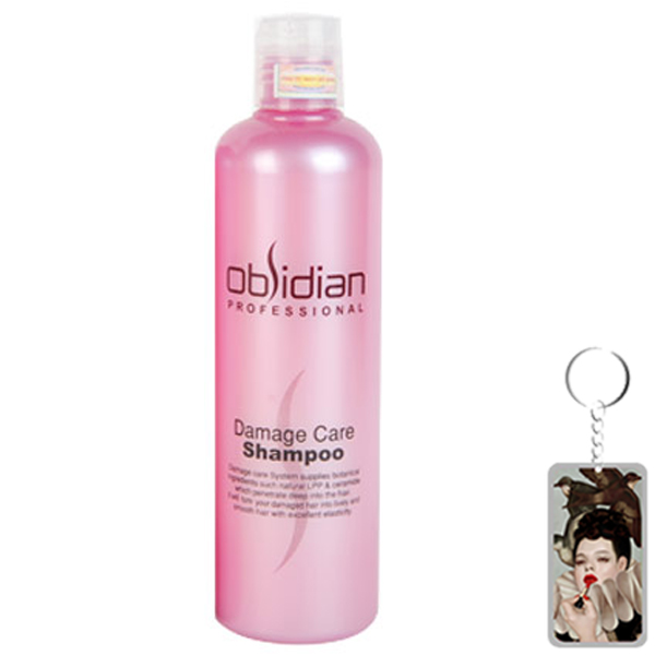 Dầu gội tái tạo tóc Obsidian Professional Damage Care ShampooHàn Quốc 300ml tặng kèm móc khoá