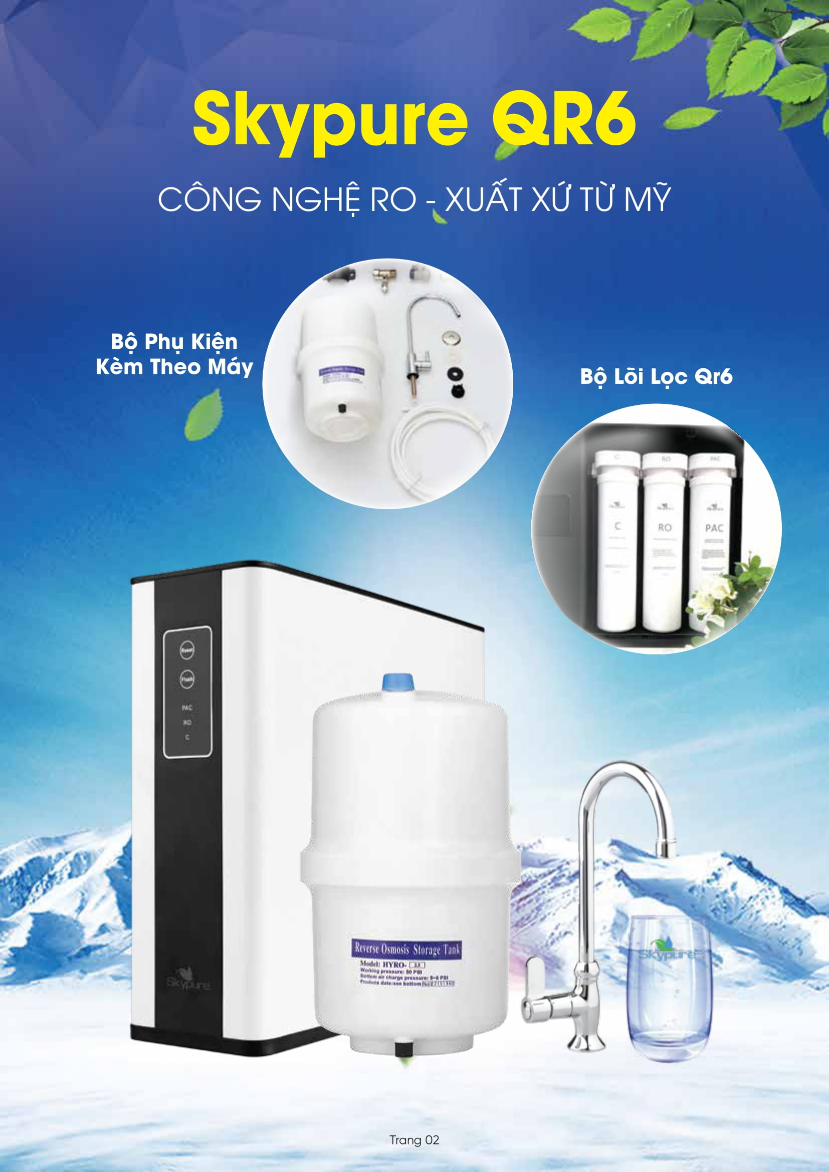 Máy Lọc Nước Skypure QR-6