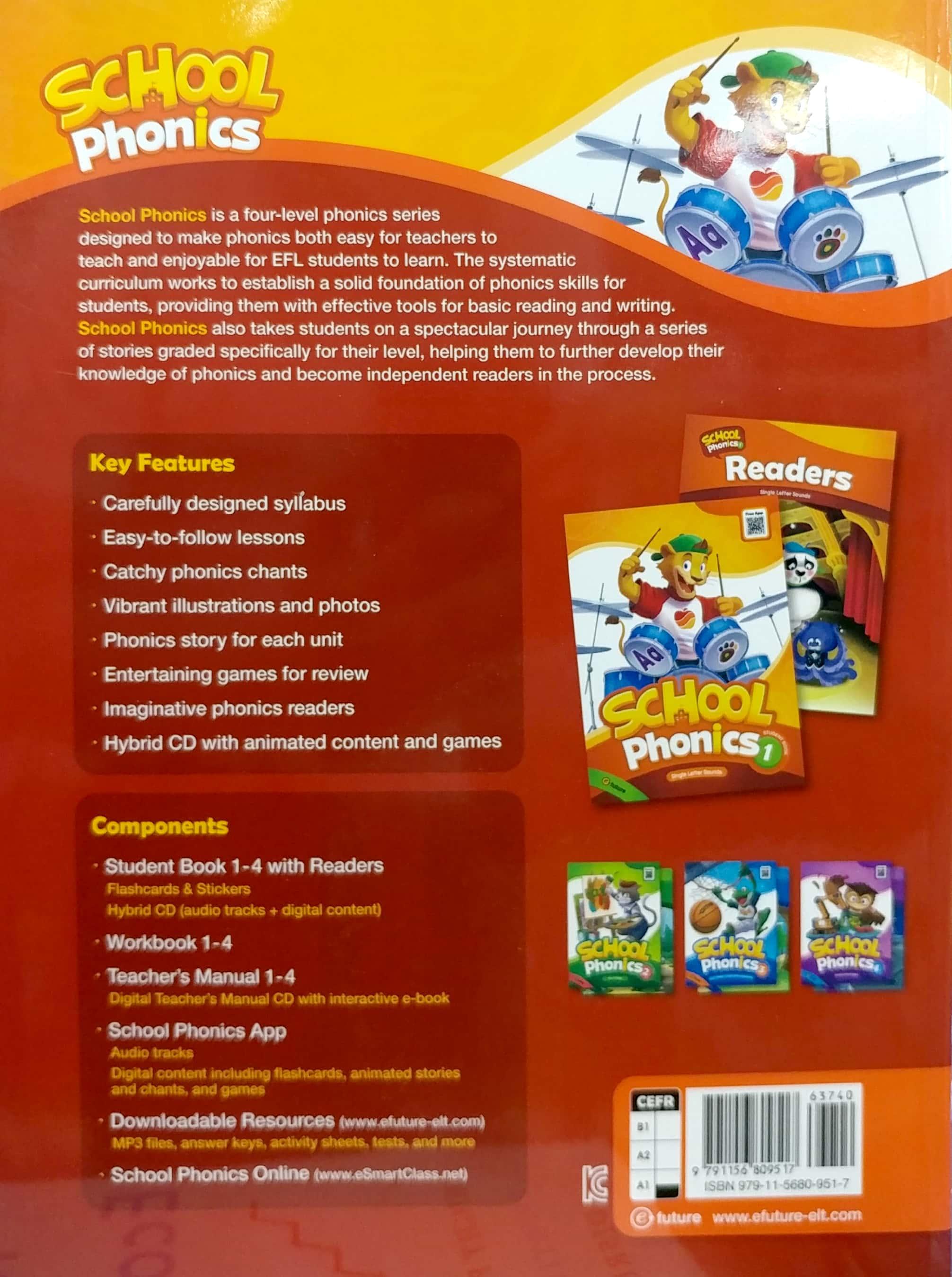 School Phonics Student Book 1