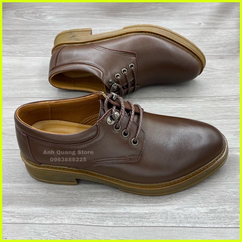 Giày tây cao cấp nam da bò mềm mại phong cách hiện đại bảo hành 1 năm Dr25